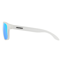 Dirty Dog Electrode 53737 Satin Crystal / Ice Blue Mirror Polarised Lenses