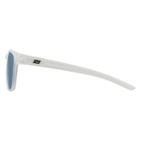 Dirty Dog Lit 53779 Satin Xtal Clear / Ice Blue Mirror Polarised Lenses