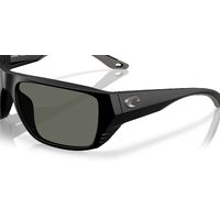 Costa Del Mar Finlet 6S9118 911804-59 Matte Black / Grey Polarised Lenses