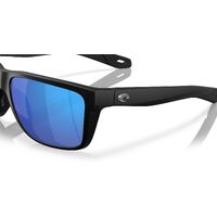 Costa Del Mar Broadbill II 6S9120 912001-58 Matte Black / Blue Mirror Polarised Lenses