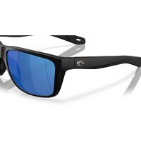 Costa Del Mar Broadbill II 6S9120 912006-58 Matte Black / Blue Mirror Polarised Lenses