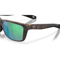 Costa Del Mar Broadbill II 6S9120 912009-58 Matte Tortoise / Green Mirror Polarised Lenses