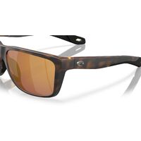 Costa Del Mar Broadbill II 6S9120 912010-58 Matte Tortoise / Gold Mirror Polarised Lenses