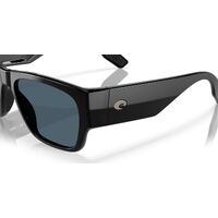 Costa Del Mar Sueños 6S9123 912301-57 Black / Grey Polarised Lenses