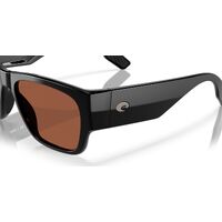 Costa Del Mar Sueños 6S9123 912302-57 Black / Copper Polarised Lenses