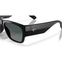 Costa Del Mar Sueños 6S9123 912303-57 Black / Grey Gradient Polarised Lenses