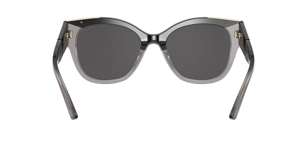 Prada PR02WS 03M5S0-54 Black Grey Opal / Dark Grey Lenses