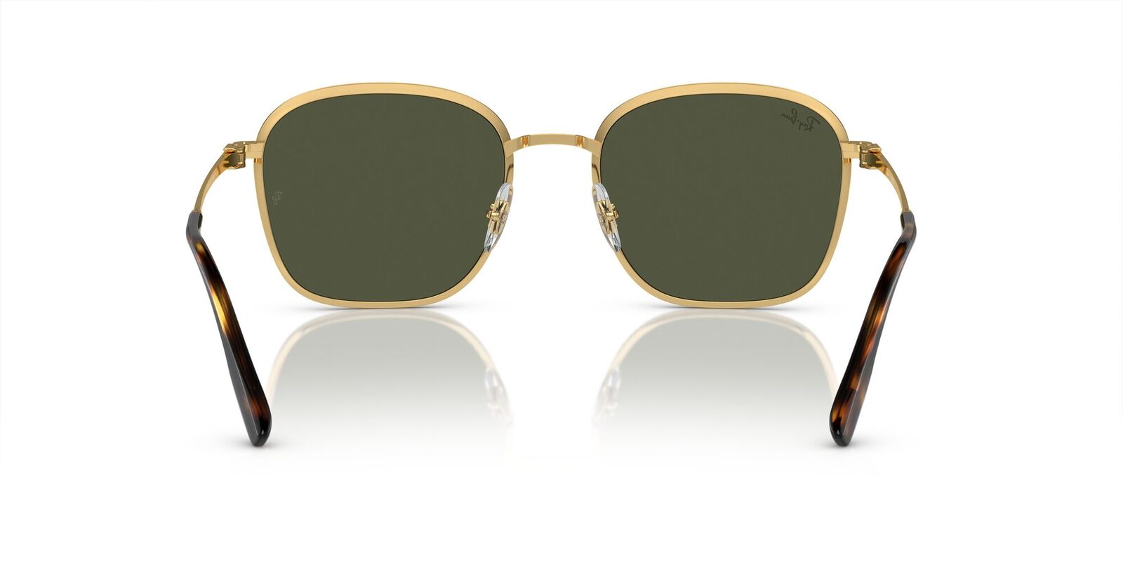 Ray-Ban RB3720 001/31-55 Gold / Green Lenses