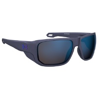 Under Armour UA Attack MD TZQ W1 60 Metallic Blue / Blue Mirror Lenses