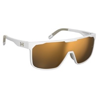 Under Armour UA Define/G 7JX VP 99 Matte White Gold / Gold Mirror Lenses