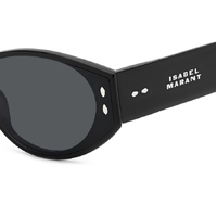 Isabel Marant IM 0185/G/S 807 IR 64 Black / Grey Lenses