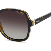 Polaroid PLD 4177/S/X 086 LA 55 Havana / Brown Gradient Polarised Lenses