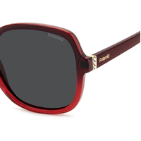 Polaroid PLD 4177/S/X C9A M9 55 Red / Grey Polarised Lenses