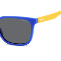 Polaroid Kids PLD 8063/S DCD M9 49 Blue Yellow / Grey Polarised Lenses