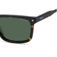 Polaroid PLD 4174/S/X 086 UC 55 Havana / Green Polarised Lenses