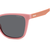 Polaroid Kids PLD 8062/S 35J M9 48 Pink / Grey Polarised Lenses