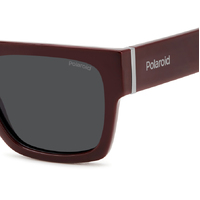 Polaroid PLD 6224/S/X LHF M9 54 Burgundy / Grey Polarised Lenses