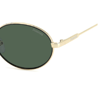 Polaroid PLD 6228/S/X 2M2 UC 53 Black Gold / Green Polarised Lenses