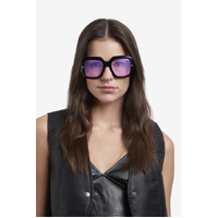 Carrera 3004/S 807 TE 54 Black / Violet Mirror Lenses