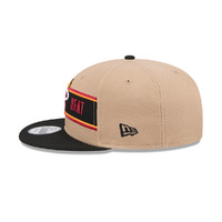 New Era Miami Heat 9Fifty Draft 2024 Camel Khaki OSFM