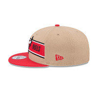 New Era Chicago Bulls 9Fifty Draft 2024 Camel Khaki OSFM