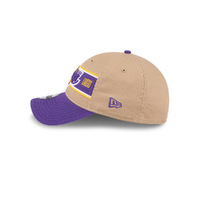 New Era Los Angeles Lakers 9Twenty Draft 2024 Camel Khaki OSFM