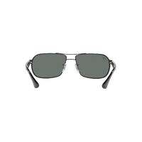 Ray-Ban RB3492 002-62 Black / G-15 Green Lenses