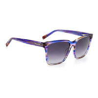 Missoni MIS 0008/S V43 9O 56 Blue Horn / Dark Grey Gradient Lenses