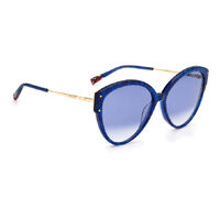 Missoni MIS 0004/S S6F 08 59 Blue Pattern / Dark Blue Gradient Lenses