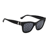 Jimmy Choo JAN/S 807 MD 52 Black / Grey Silver Mirror Lenses