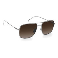 Carrera 247/S 6LB LA 58 Ruthenium / Brown Gradient Polarised Lenses