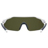 Under Armour UA 0011/S WWK 99 W1 Matte White Blue / Blue Mirror Lenses