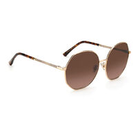 Jimmy Choo CORAL/G/SK 06J HA 61 Gold Havana / Brown Lenses