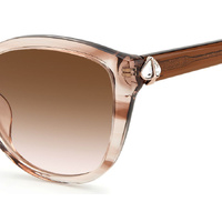 Kate Spade HENSLEY/G/S HR3 M2 55 Beige Horn / Brown Pink Lenses