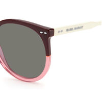 Isabel Marant IM 0048/S DHV IR 55 Burgundy Fuchsia / Grey Lenses