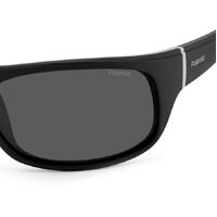 Polaroid PLD 2125/S 08A M9 66 Black Grey / Grey Polarised Lenses