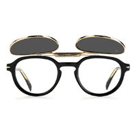 David Beckham DB 1075/CS 2M2 M9 49 Black Gold / Grey Polarised Lenses