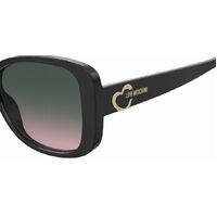 Moschino Love MOL054/S S3S JP 56 Pink Pattern Black / Green Pink Gradient Lenses