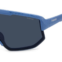 Polaroid Sport PLD 7047/S FLL C3 99 Matte Blue / Blue Polarised Lenses