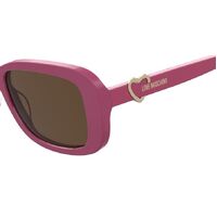 Moschino Love MOL060/S MU1 70 55 Fuchsia / Brown Lenses