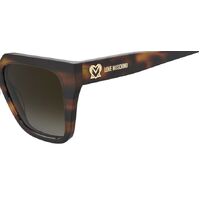 Moschino Love MOL065/S 05L HA 52 Havana / Brown Gradient Lenses