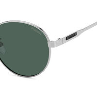 Polaroid PLD 2144/G/S/X 6LB UC 52 Ruthenium / Green Polarised Lenses