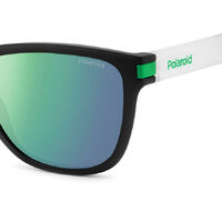 Polaroid PLD 2138/S 3OL 5Z 56 Matte Black Green / Grey Green Mirror Polarised Lenses