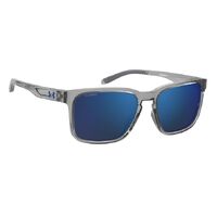 Under Armour UA Assist 2 09V JY 57 Grey Blue / Grey Blue Mirror Polarised Lenses