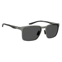 Under Armour UA Assist MTL/G 5MO M9 57 Matte Black Dark Ruthenium / Grey Polarised Lenses