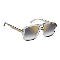 Carrera 317/S KB7 FQ 55 Grey / Grey Gradient Gold Mirror Lenses