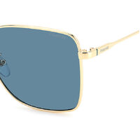 Polaroid PLD 4158/G/S/X OGA C3 58 Gold Teal / Blue Polarised Lenses