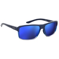 Under Armour UA Kickoff 0MX Z0 62 Gradient Blue Grey / Blue Mirror Lenses