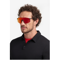 Carrera Ducati CARDUC 033/S 003 UZ 99 Matte Black / Red Mirror Lenses