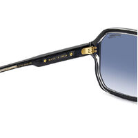 Carrera Victory C 01/S EI7 60 08 Black Crystal / Dark Blue Gradient Lenses